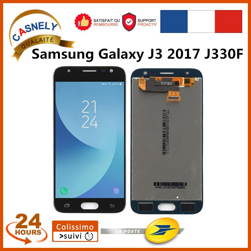 Voor Samsung Galaxy J3 J3 Pro J330 J330FNew Lcd-scherm Touch Glas Digitizer Mobiele Telefoon Lcd Schermen Verstelbare Helderheid: 01