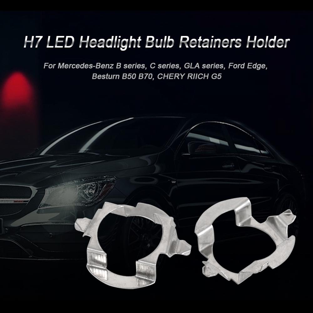 H7 LED Scheinwerfer Birne Halterungen Halfter Adapter Auto Birne Adapter Halfter Buchse für Nissan X-Pfad/Qashqai/Regal/Lacrosse/H7 Birne