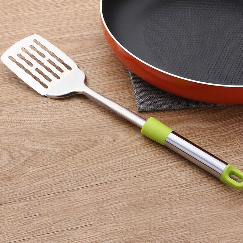 Utensilios de cocina Gadgets de acero inoxidable Multi Freed Steak Fish Pizza espátula para alimentos utensilios de cocina derrames palas pala 6 piezas/lote