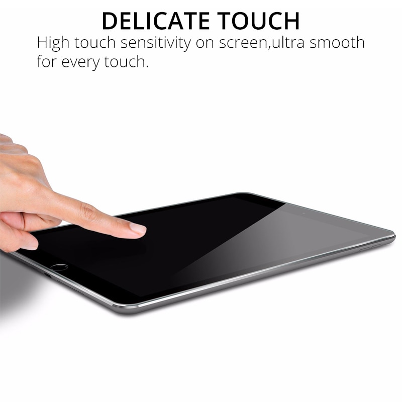 6D borde curvado Protector de pantalla para iPad Pro , 10,5 vidrio templado para iPad 10,2, , , , 9,7 1 2 3 4 5