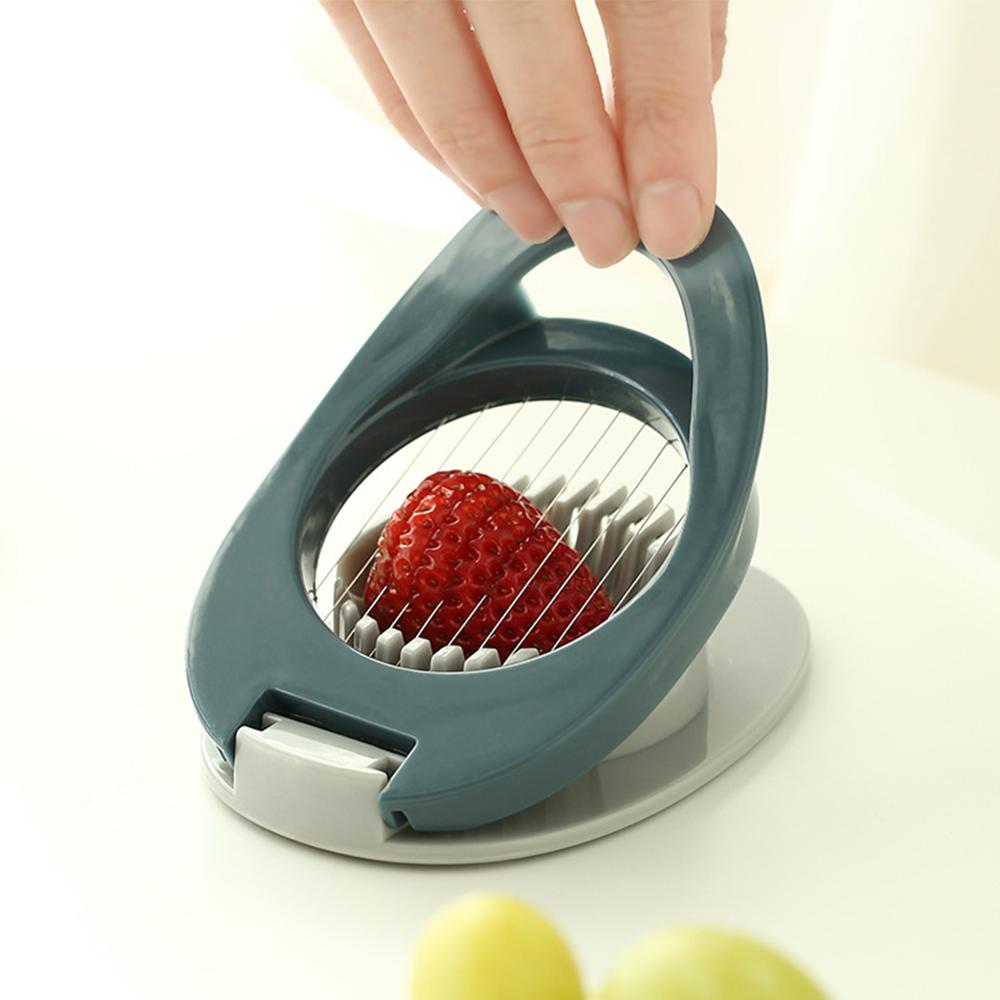 Ei Cutter Multifunctionele Fruit Slicer Gekookt Ei Slicer Sectie Cutter Mold Flower Edges Gadgets Keuken Benodigdheden