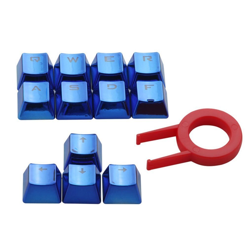 12 Translucidus Backlit Keycaps Met Key Puller Voor Mechanische Toetsenborden Slijtvast Galvaniseren Keycaps