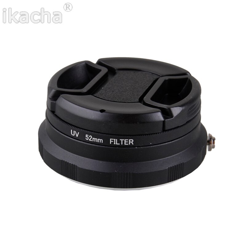 4 in1 Makro-objektiv umkehren Adapter Schutz einstellen für Nikon D80 D90 D3100 D3300 D5100 D5300 D5500 D7000 D7100 52mm UV Filter