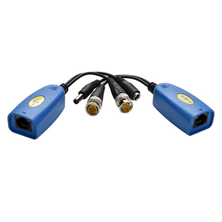 Hamrolte  rj45 hd video balun 1ch passieve power video balun voor 5mp/4mp/1080p/720p cvi/tvi/ahd/cvbs camera cat 5/5e/6 video balun