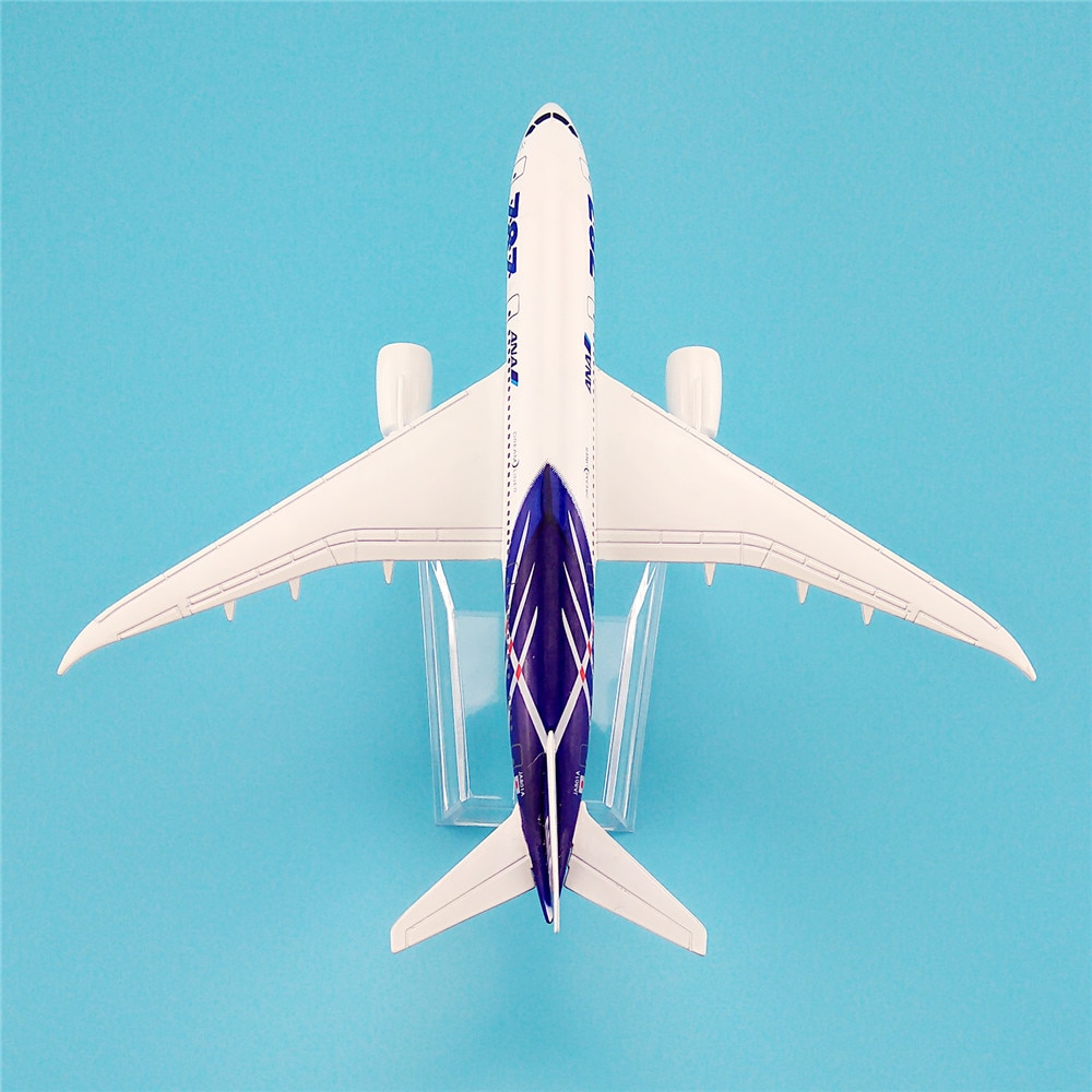 15cm Metal Alloy Plane Model Air Japan ANA Airways Boeing 787 B787 8 Airlines Airplane Model w Stand Aircraft