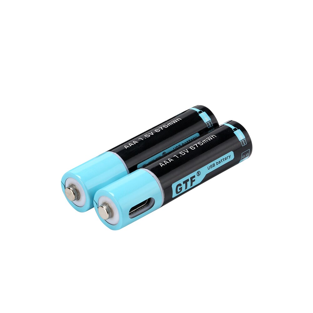 GTF AAA Akumulator 1.5V 450mAh USB - Do Zabawek i Pilotów