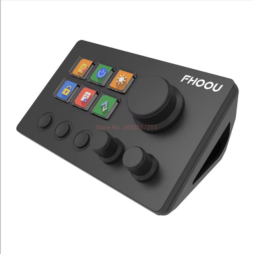 Now Mirabox N3 Streamdeck Keypad Screen Knob Customization Macro Mini Keyboard Visual Desktop Console For Desktop Computer