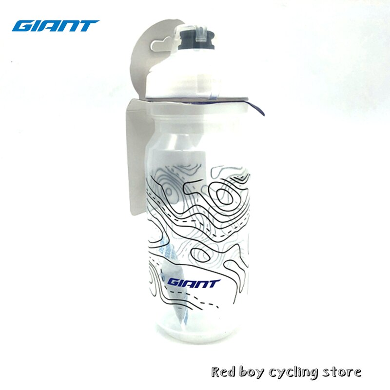 GIANT Official Gear Sports cycling bike 600ml 750cc Ultralight Water Bottle outdoor bicycle bottle Cycle Equipment: 600ml Black line