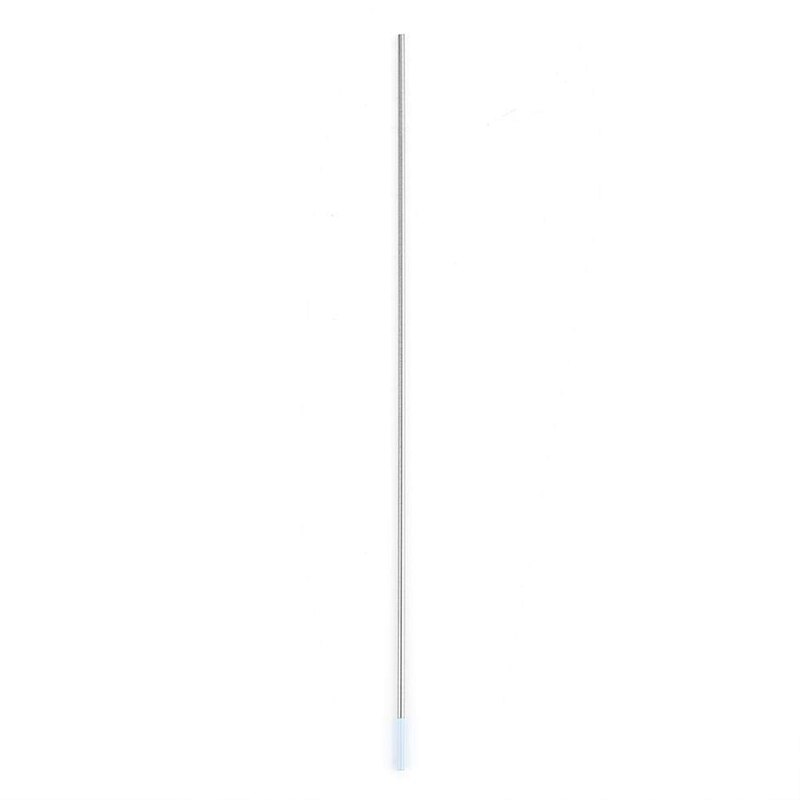 10 Uds. Electrodos de tungsteno zirconiado 1,6mm WZ8 punta blanca para soldadura Tig AC blanca (1.6mm150mm)