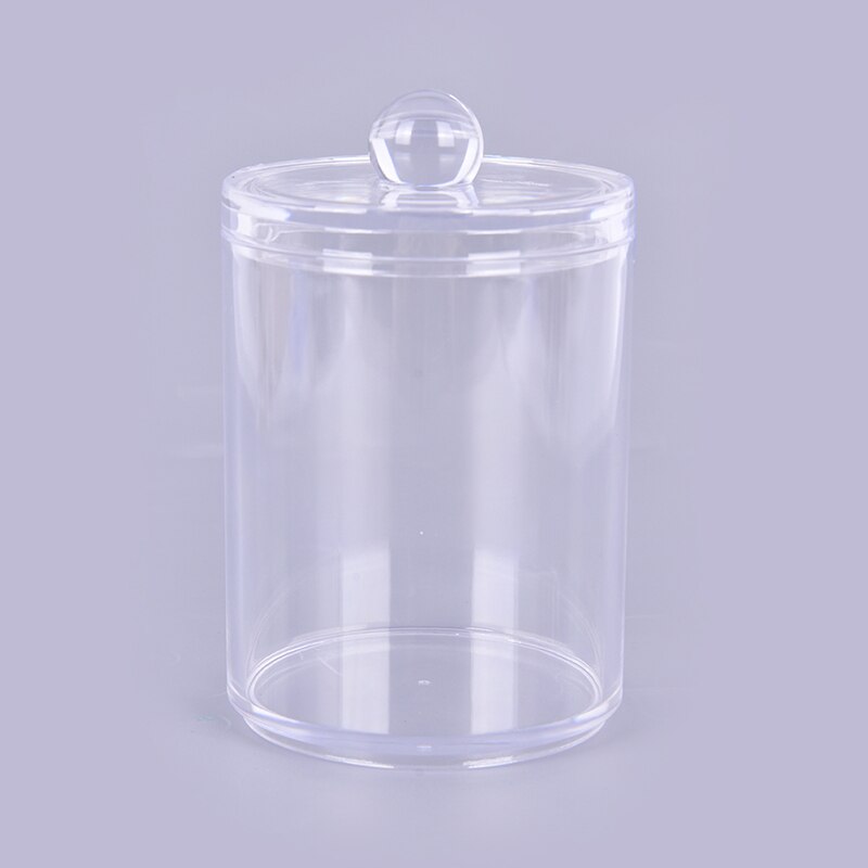 Acryl wattenstaafje make-up organizer opbergdoos draagbare container make-up wattenschijfjes houder cosmetica organizer