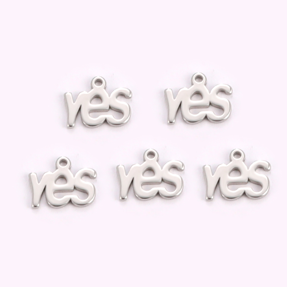 Teamer incantesimi in acciaio inossidabile creazione di gioielli alfabeto greco simbolo del dollaro ciondolo per collana braccialetto accessori fatti a mano fai da te: Rosa colore Oro