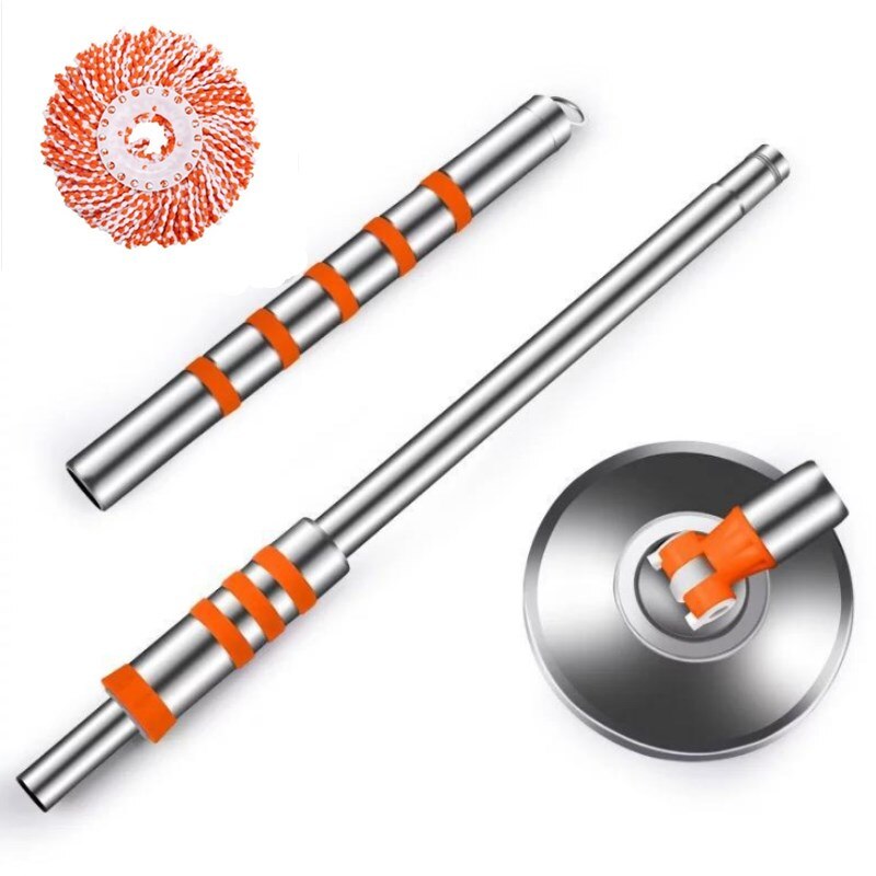 Floor Telescopische Mop Huishoudelijke Schoonmaakmiddelen Gereedschappen 360 Graden Roterende Spin Mop Spinning Mops Roestvrij Staal/Plastic Mops: 6