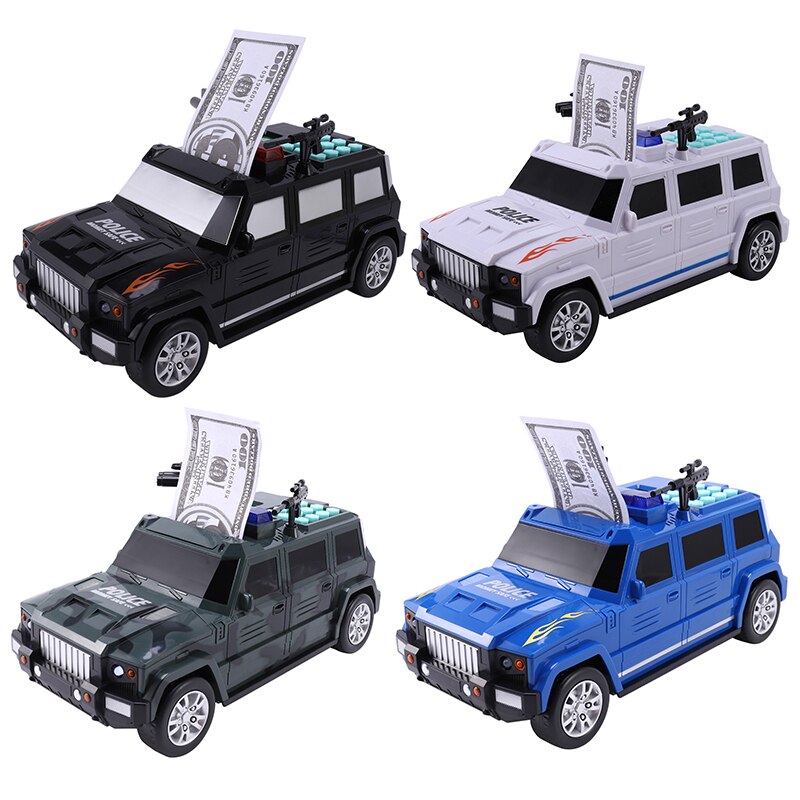 Tirelire papier tirelire enfants grand coffre-fort économie tirelire grande musique jouet musique mot de passe caisse camion voiture tirelire