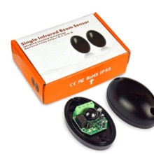 IP65 Automated wireless Beam Infrared Detector Sensor/ Swing /Sliding/Garage Gate / Door Safety Infrared Photocells