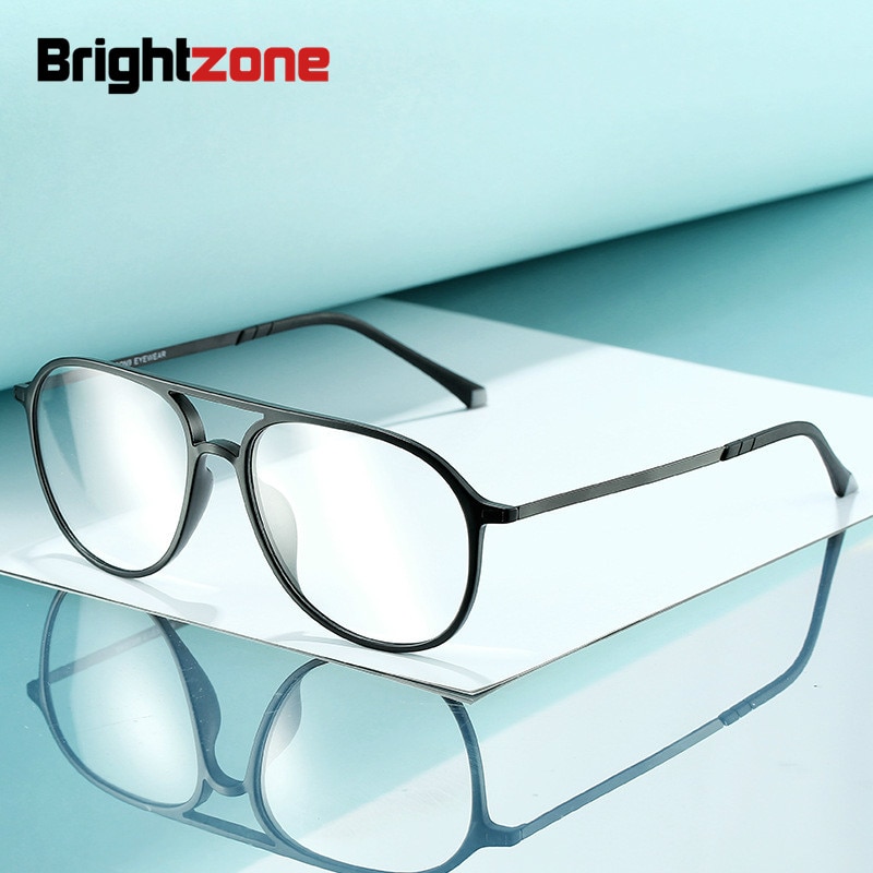 Gafas ópticas graduadas para miopía, lentes de acero al carbono y tungsteno ultraligeros para hombres y mujeres