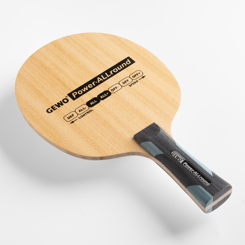 Originele GEWO POWER ALLROUND Tafeltennis Blade Racket 5-laags Hout Controle Spin Evenwichtige Ping Pong Bat Paddle