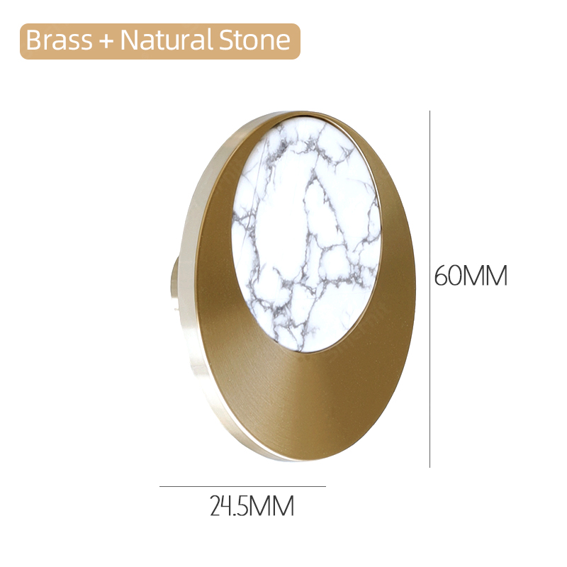 Brass Door Handles Stylish Modern Kitchen Cabinet Handle Simple Hooking Door Handle for Wardrobe Dresser: Natural C