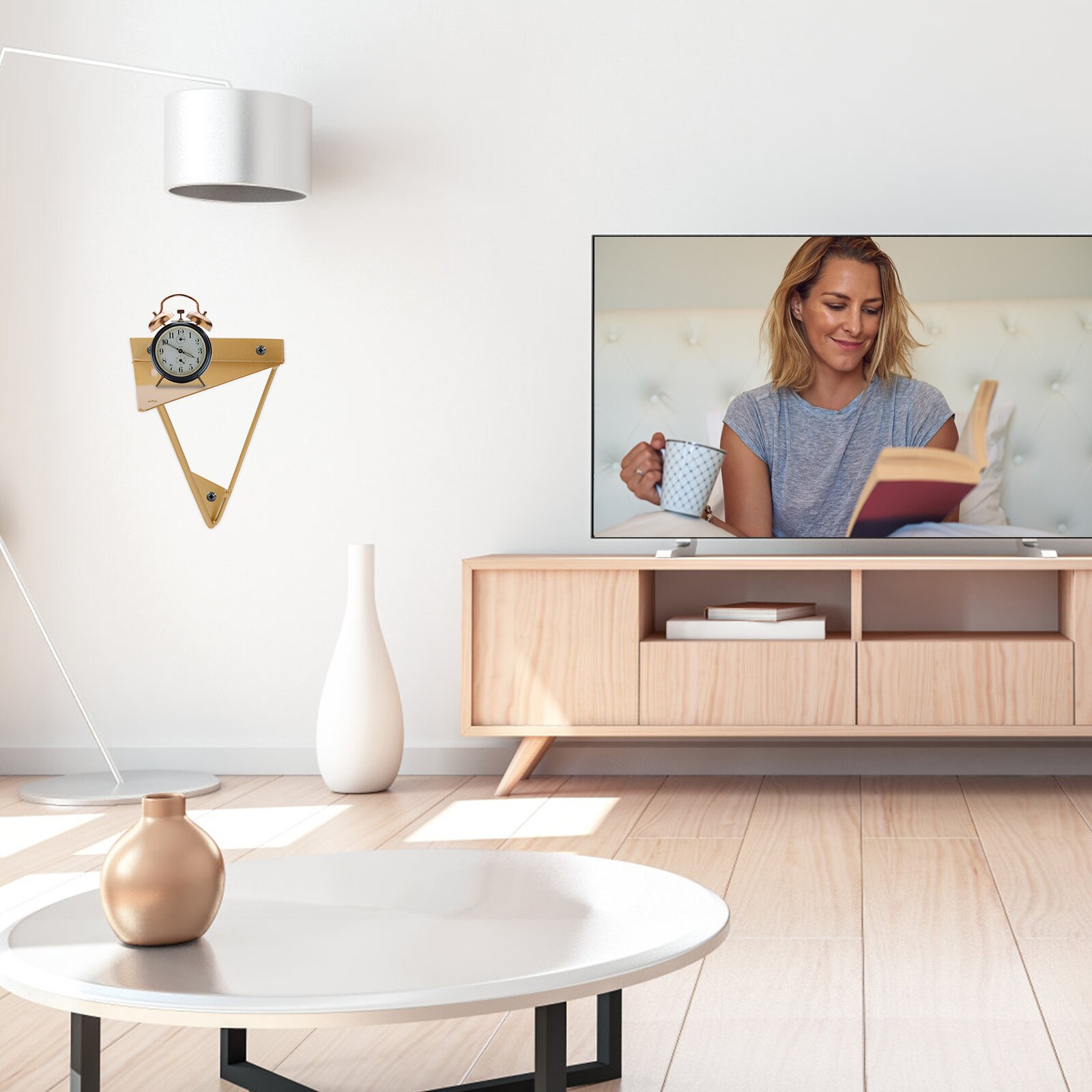 1 Set Shelf Triangle Bracket Shelf Bracket Triangle Iron Shelf Support