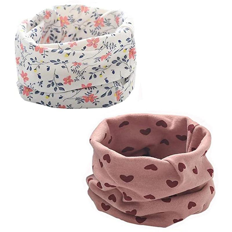 Écharpe en coton pour enfants, motif imprimé de dessin animé, à carreaux, pour filles et garçons, idéal pour l'hiver, Y7K6