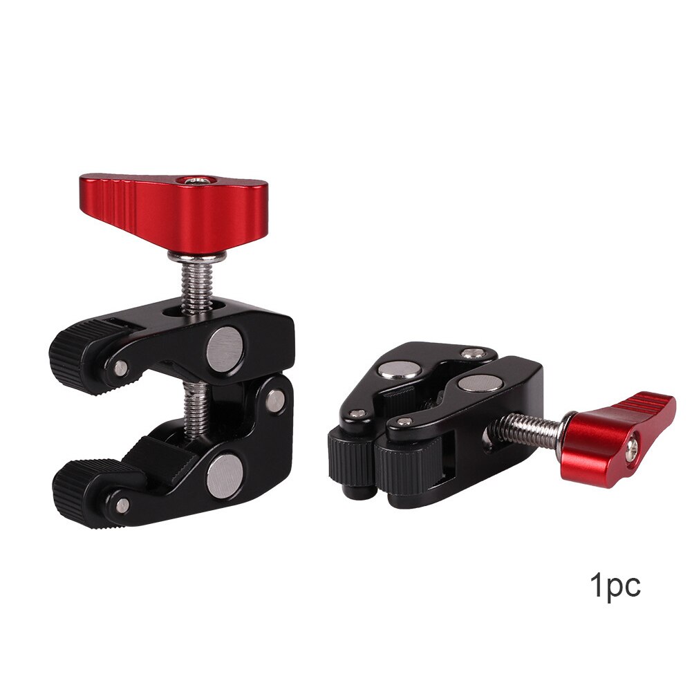Articulating Super Clamp Tripod Camera Holder Mini Phone Clip Ball Mount Flash Bracket Portable Adapter Universal Magic Arm