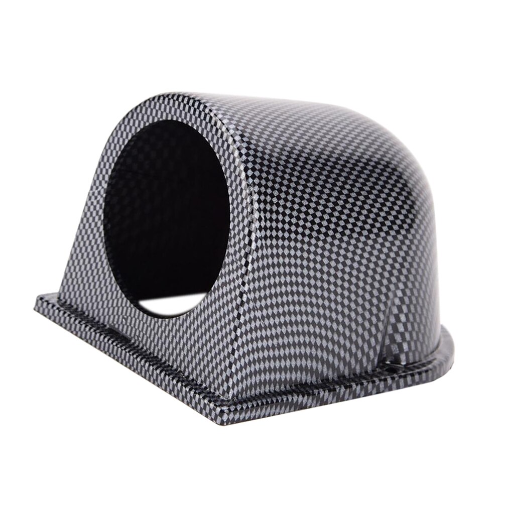 Universal One Single Holes 52mm Gauge Meter Dash Pod Carbon Fiber Printed