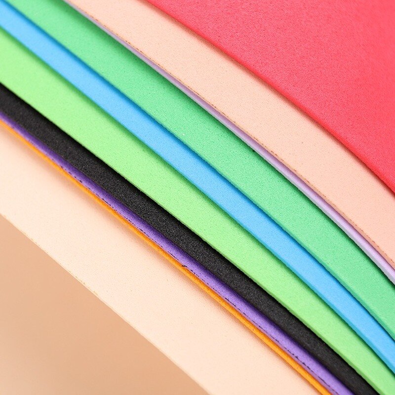 1mm A4 EVA Foam Paper Sheet 20*30cm Handmade Foam Sponge Paper Material DIY Scrapbooking Craft Nursery Decoration Year