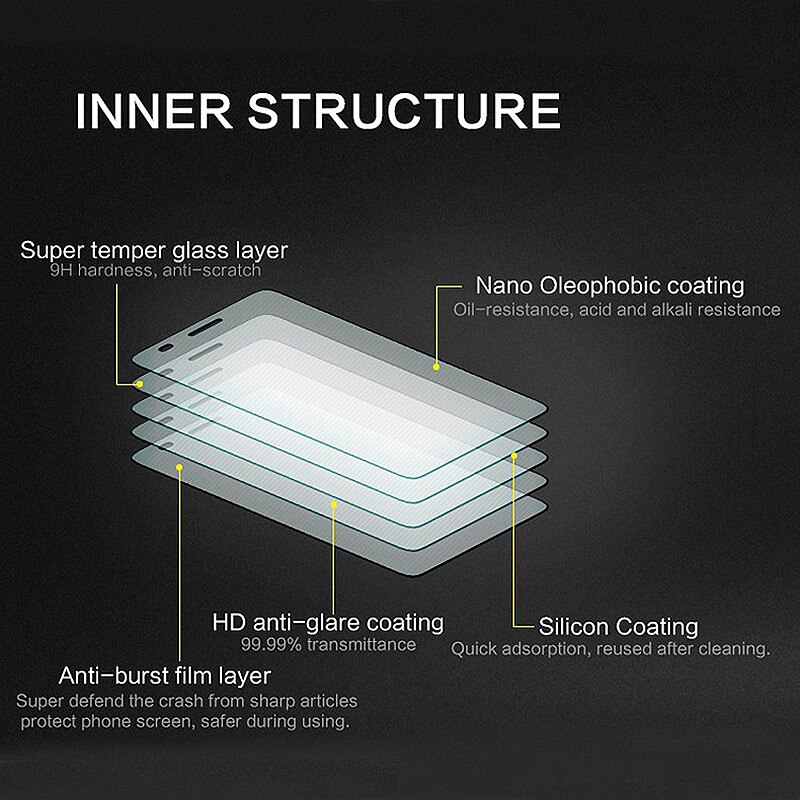 0,26 MM Explosion-proof Gehärtetes Glas Film Für Lenovo VIBE P1m P1mc50 P1ma40 Dual Sim Vorne Screen Protector pelicula de vidro
