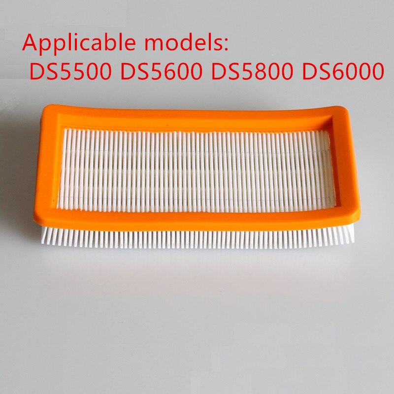 Wasbare karcher filter voor DS5500, DS6000, DS5600, DS5800 robot stofzuiger Onderdelen Karcher 6.414-631.0 hepa filters