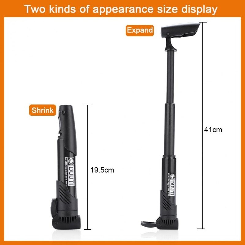 Mini Plastic Bicycle Pump Bicycle Tire Inflator Accessories Mountain Bike Road Bike Portable High-intensity Circulation Pump