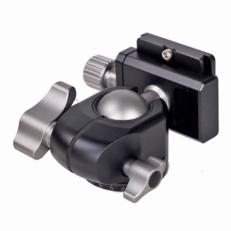 XILETU XG-25 Camera Panoramic Tripod Ball Head 360 Degree Quick Release Ballhead Mount Aluminum Alloy Ball Head With 1/4 Screw