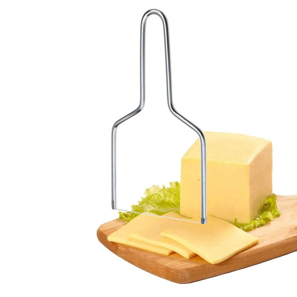 Cheese Slicer Stainless Steel Cheese Slicers with Wire Handheld Butter Cutter Tools