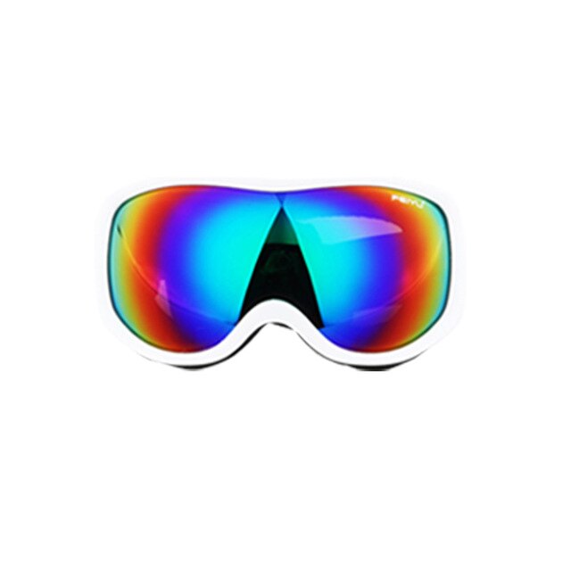 Ski Bril Voor Mannen En Vrouwen Single-Layer Outdoor Sport Fietsen Snowboard Goggles Winddicht Verstelbare Bril Skiën Bril: Color B