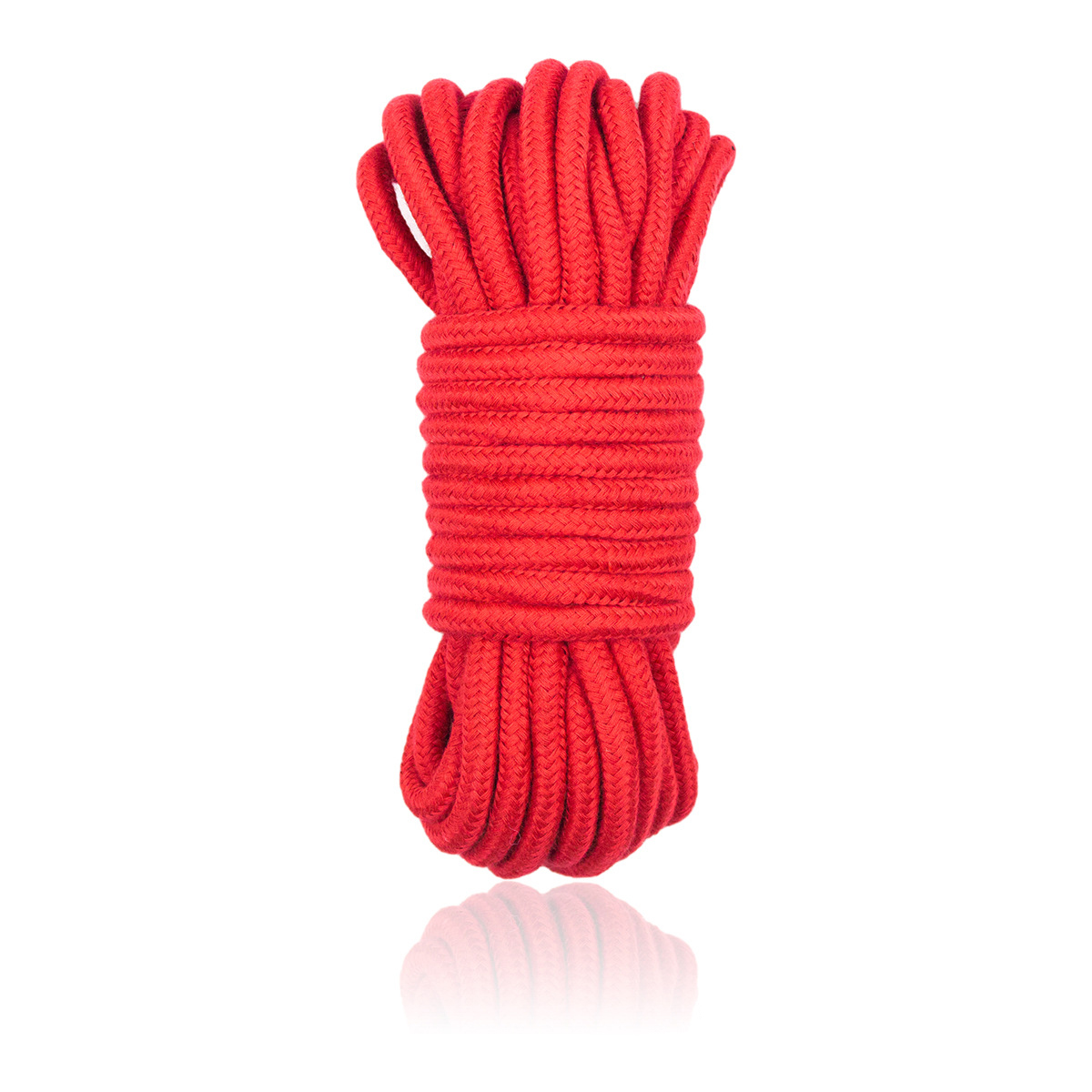 Cuerda de algodón de 2 piezas, 5m-10m 8mm, cordón de atado suave fuerte multiusos para acampar, jardinería, canoa, artesanía: 10m / Red