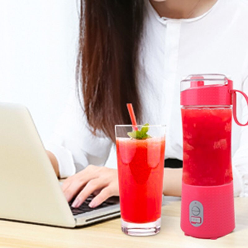 Draagbare Juicer Machine Usb Elektrische Blender Mixer Fruit Smoothie Blender Beker Voor Persoonlijke Food Processor Maker Sapcentrifuge