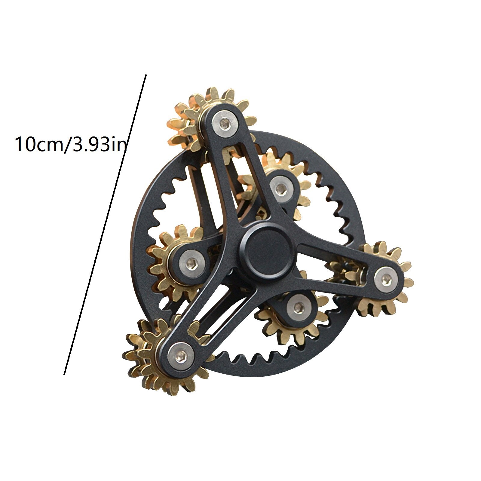 Advanced Dearing Turntable Gear Linkage Manual Rotating Fingertip Top Toy Fidget Spinner Decompression Game Casual Hand Spinner
