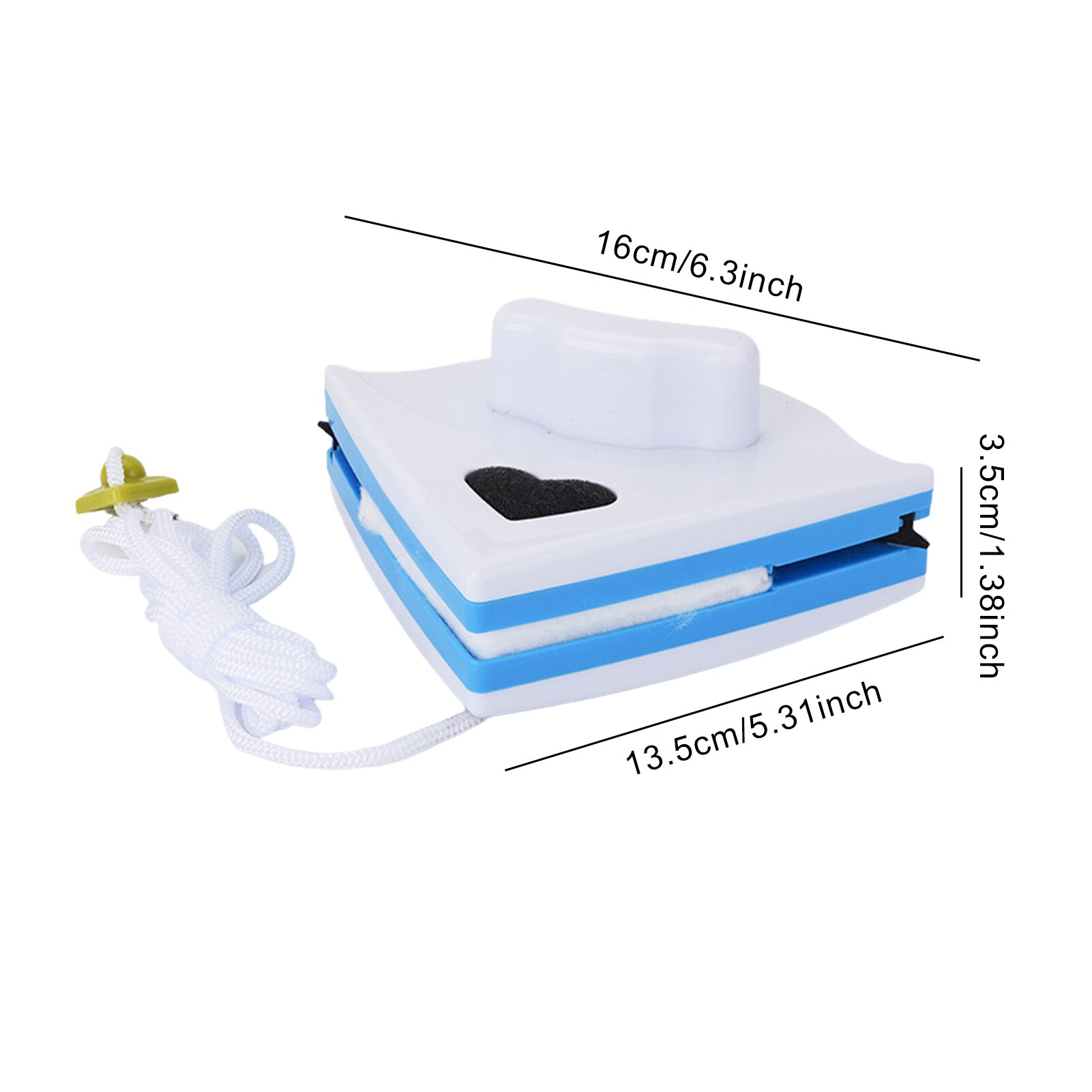 Magnetic Window Cleaner Magnetic Glass Wiper Window Cleaner Exterior Magnetic Window Cleaner Glass Cleaner Brush Window Wiper