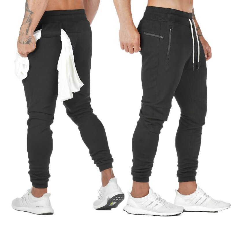 Pantaloni sportivi sportivi da uomo pantaloni sportivi da strada solidi pantaloni sportivi da uomo pantaloni traspiranti multifunzionali per Fitness: M / Beige