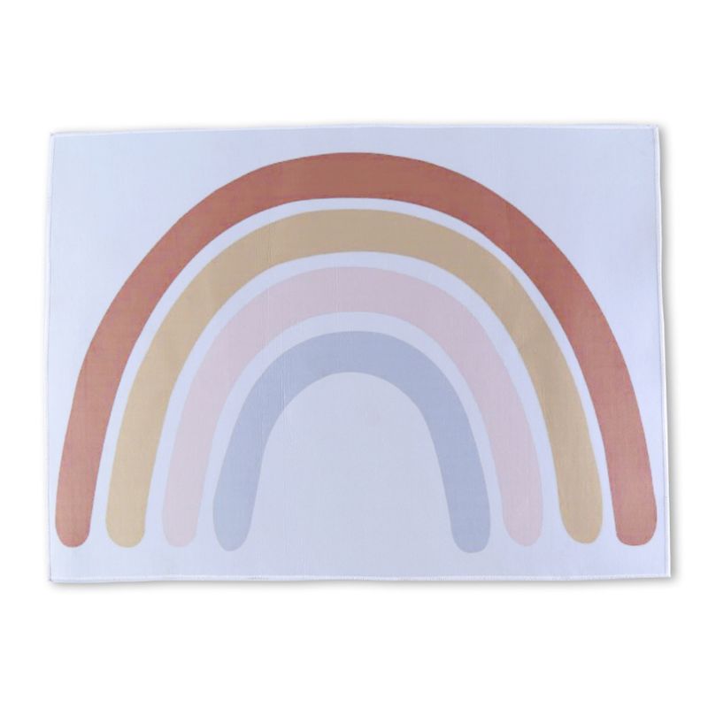 Alfombra de bebé para jugar al suelo, alfombra manta para gatear Arco Iris, Alfombra de juegos para niños, cojín decorativo para dormitorio: Default Title