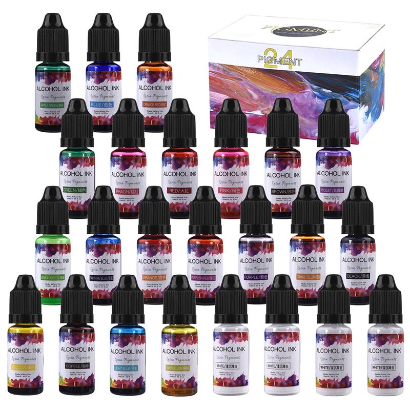 Epoxidharz Pigmente Epoxidharz Flüssigpigment 10g - UV-Harz Farbstoff Für Schmuck & DIY Uv Harz