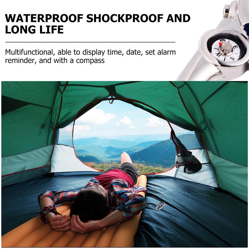 1pc Mini Carabiner Watch Useful Daily Gadget for Woman Adult