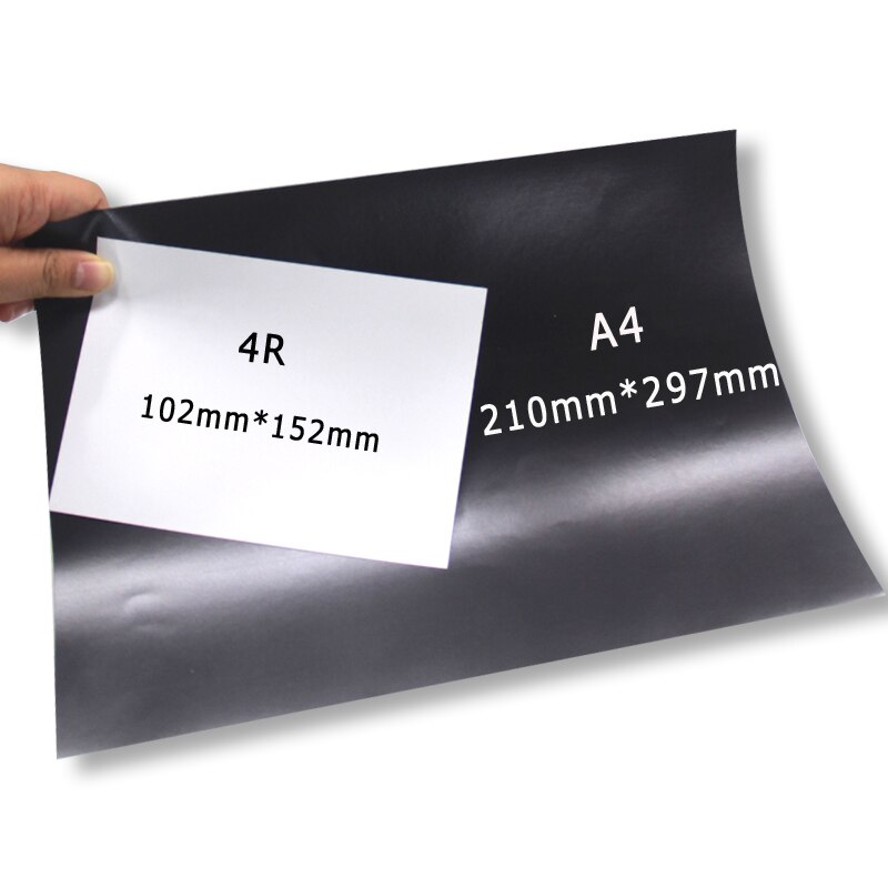 A4 4R Glossy Matte Magnetic Photographic Paper Sticker Printing Inkjet Printer DIY Fridge Magnet Paste