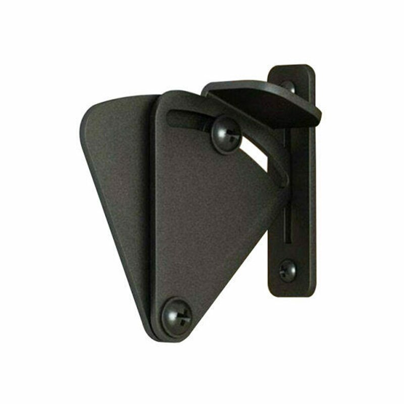 2Pcs Sliding Houten Deur Schuur Gate Klink Hardware Kit Rvs Noise-Gratis Voor Pocket Deuren Garage en Schuur Hout Gates