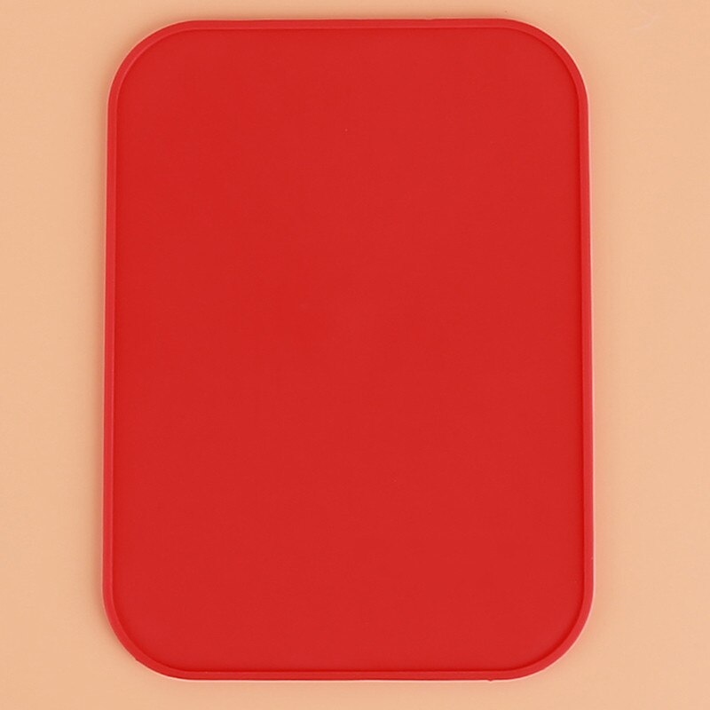 2022 9 Colors Silicone Mat Baking Dish Oven Heat Insulation Pad Bakeware Non-stick Thick Pad Mats Kitchen Accessories: red