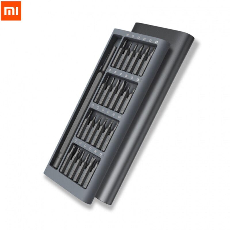 Xiaomi Mijia cacciavite 24 in 1 Set di cacciaviti di precisione Kit di strumenti punte magnetiche strumenti di riparazione Xiomi per Smart Home: Default Title