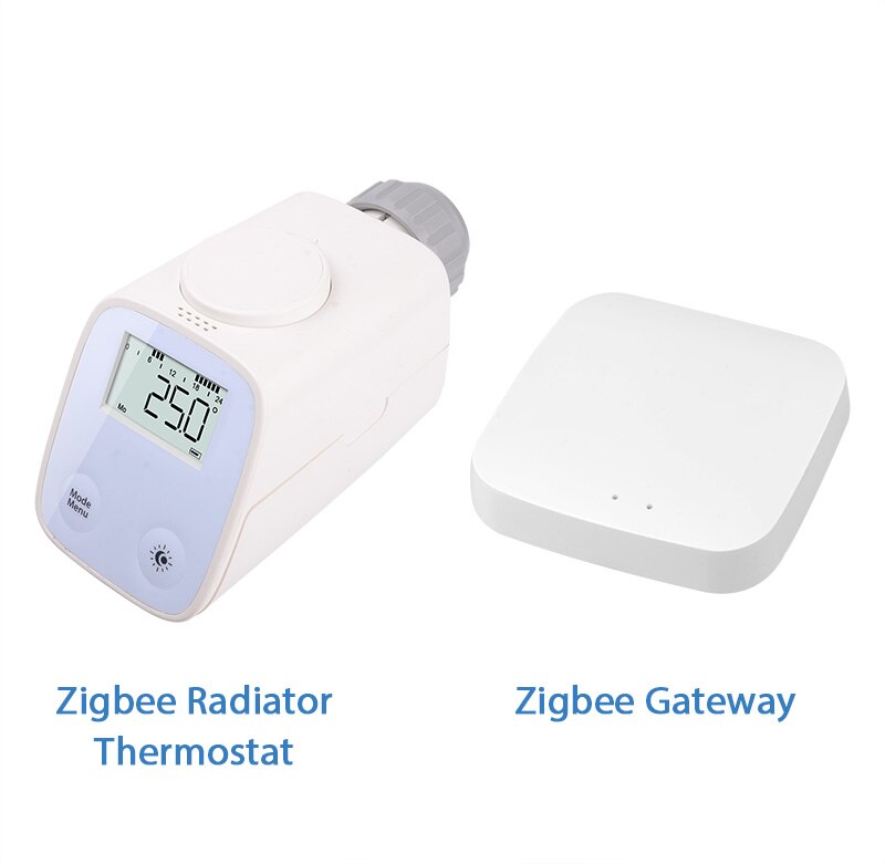 Tuya Zigbee Heating Radiator Temperature-Controller Radiator Valve Programmable Thermostatic Actuator Tuya: Set 3