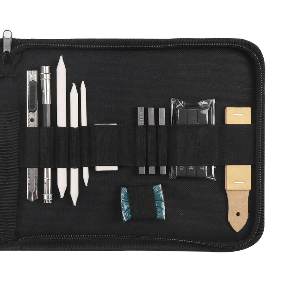 32Pcs/Set Drawing Sketch Charcoal Pencil Eraser Art Craft Painting Sketching Kit Artist's Pencils Drawing Supplies