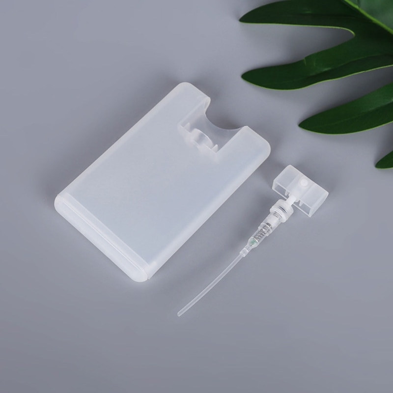 Card Shape Perfume Spray Refillable Empty Bottle Flat Type Fine Mist Atomizer 667D