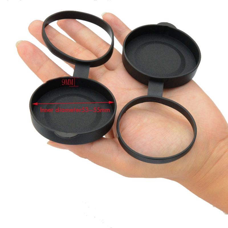 KEKA 2-teiliges Fernglas, schützender Gummi-Objektivdeckel, Fernglas, bester Schutz