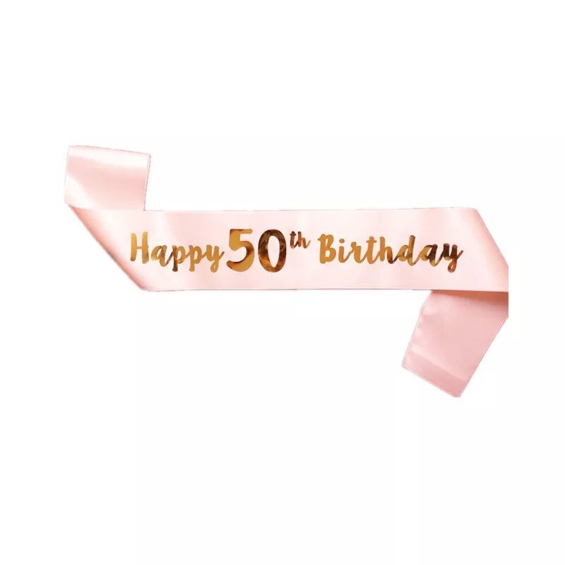 30 Krone fabelhaft Satin- Band Schärpe 18st 30th 40th 50th Geburtstag Schärpe Für Frauen Mann Glücklich Geburtstag Party Dekorationen Lieferungen: Minze Grün