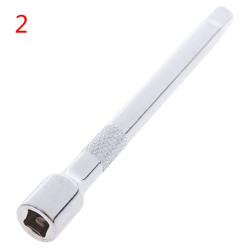 50/100mm Long Extension Bar 1/4 Drive Ratchet Socket Extender Socket Tool: 100mm